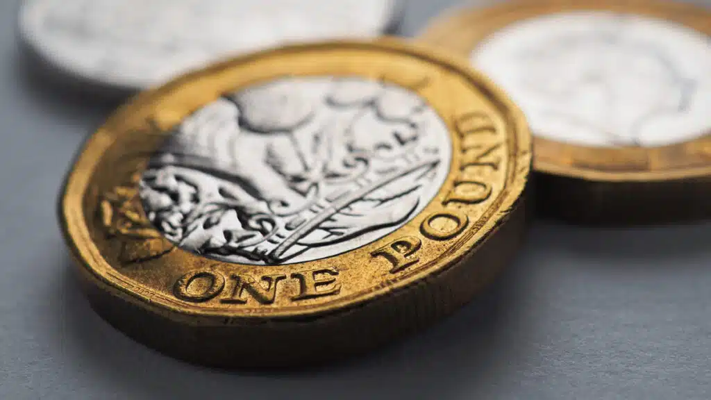 Pound coins